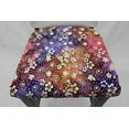 thumbnail image 3 of Batik Tie Dye Dining Room Chair Back Covers or Seat Covers by Penny's Needful Things (Both Chair Back & Seat Cover) (19 W x 17 H CHAIR BACK) (Pink Purple Brown Floral), 3 of 5