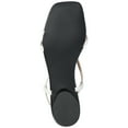 thumbnail image 6 of Journee Womens Bridget Sling Back Flat Sandals, 6 of 10