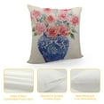 thumbnail image 4 of Blue and White Pillow Covers, Pillow Cover, Decor, Blue Throw Pillows for Couch,, 4 of 5