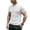White, variant on Men's Shirts, Casual Shirts for Men Collared Hollow Out Knit Shirts Summer Lightweight Breathable Slim Fit T-Shirts White M