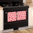thumbnail image 3 of 2 Pcs Funny Kitchen Towels,Red Strawberry Plants Fruit Microfiber Dish Towels,Kitchen Tea Towels,Kitchen Towel Set (18" X 26"), 3 of 7