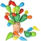 thumbnail image 2 of Balance cactus montessori madera para niños, bloques de madera juguetes cactus construcción juguetes mosaico educativo demolición Adepaton LN-0761, 2 of 7