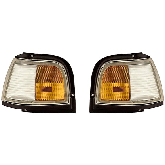 EPIC LIGHTING OE Style Halogen Corner Lights Assembly Replacement for OLDSMOBILE 87-96 CUTLASS CIERA [ GM2550104 GM2551104 5974745 5974746 ] Pair