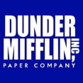 thumbnail image 3 of Dunder Mifflin Michael Scott Blue Hockey Jersey, 3 of 5
