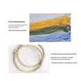 thumbnail image 2 of Embroidery Kit for Beginners and Embroidery Enthusiasts Includes Floral Landscape with Thread Needles,E, 2 of 7