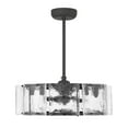 thumbnail image 2 of Matte Black LED Fandelier from the Genry Collection, 2 of 4