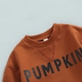 thumbnail image 3 of Baby Boy Girl Halloween Outfits Long Sleeve Shirts Pumpkin Sweatshirt Pullover Tops Pants Set Toddler Infant Fall Winter Clothes, 3 of 8