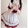 thumbnail image 3 of Disfraz de mucama sexy de talla grande, vestido de mucama sexy de moda, disfraz de mucama, 3 of 5