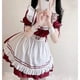 thumbnail image 2 of Disfraz de mucama sexy de talla grande, vestido de mucama sexy de moda, disfraz de mucama, 2 of 5
