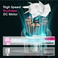 thumbnail image 3 of Ventilador portátil de mano Ausic Pink Turbo con nebulizador, 3 of 9
