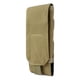 thumbnail image 2 of Riñonera Molle Al para Acampar Bolsas Almacenamiento para Dispositivos Equipo (caqui), 2 of 9