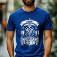 thumbnail image 2 of January 1961 The Birth of Legends T-Shirt - Celebrated Birthday Tee for Men, 2 of 4