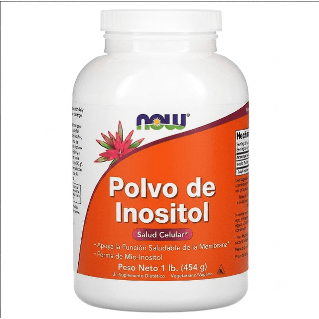 NOW Foods, Inositol en polvo, 454 g (1 lb)