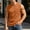 A212 Orange, variant on Xdegoge Mens Waffle Knit Sleeveless Muscle Tank Crewneck Chest Pocket Athletic Gym Workout Casual Summer Breathable Soft Fashion Slim Fit Sporty Tee Shirts Tops