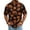 1#Orange, variant on Halloween Active Golf Shirts Men - Funny Graphic Short Sleeve Button Down Casual Polo Tops with Novelty Print and Breathable Mesh for Summer Vacation,Red S