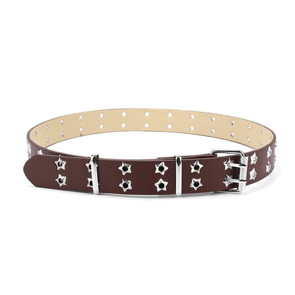 AUQ Belt,Suitable for Multiple Occasions Belts for Women,Grommet Detail Accents Versatile Pink Color Scheme Western Outfit for Women,43In