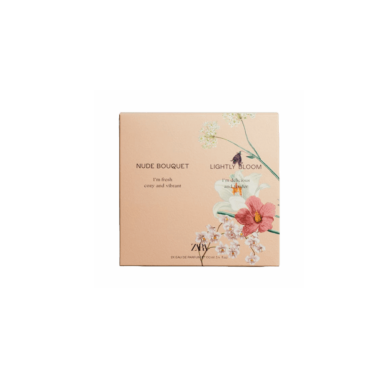 NUDE BOUQUET EDP + LIGHTLY BLOOM EDP 2 x100 ML (3.4 FL. OZ