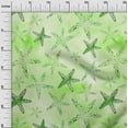 thumbnail image 3 of oneOone Rayon Light Green2 Fabric Sea Craft Projects Decor Fabric Printed By The Yard 56 Inch Wide, 3 of 4