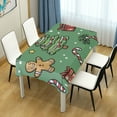 thumbnail image 4 of Yayeee Tablecloths 60" x 90" Rectangle Wrinkle Resistant Party Table Cover, Christmas Cookies, 4 of 8