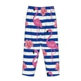 thumbnail image 5 of Daiia Pink Flamingo Women's Sleep Pant with Pockets and Drawstring,Pajama Pants-Large, 5 of 9