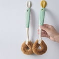 thumbnail image 1 of Cepillo Para Ollas, Cepillo Antiadherente Para Limpiar Sartenes Con Mango Largo, Cerdas De Fibra De Palma Para Fregar Ollas, Sartenes, Fregaderos Y Parrillas, Apto Para Lavavajillas Para Una, 1 of 7