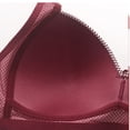 thumbnail image 4 of Wdfiry Women's Bras Plus Size Wirefree Full Coverage Comfort Underwear Breathable Seamless Push Up Everyday Bra, 4 of 9