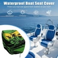 thumbnail image 6 of KUIFORTI Plumeria Golf Cart Seat Covers Travel Sports Cart Seat Cushion Covers Provides All-Weather Protection Fit for EZGO, Yamaha, Club Car and Other 2-Seat Golf Carts, 6 of 7
