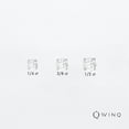 thumbnail image 5 of WINQ Single Solitaire Stud Earring Lab Grown Diamond 14K Gold Each, 5 of 5