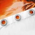 thumbnail image 3 of Erosebridal Summer Holiday Curtains Pack of 2 (42Wx63L),Palm Tree 30%-50% Black Out Curtains,Ocean Bedroom Decor, 3 of 5