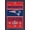 Mahogany Framed Version, variant on NFL New England Patriots - Champions 19 Wall Poster, 22.37" x 34"