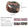 thumbnail image 6 of 4PCS Boho Headbands for Women Bohemian Flower Printed Yoga Headband Sports Headband Workout Headband, 6 of 7