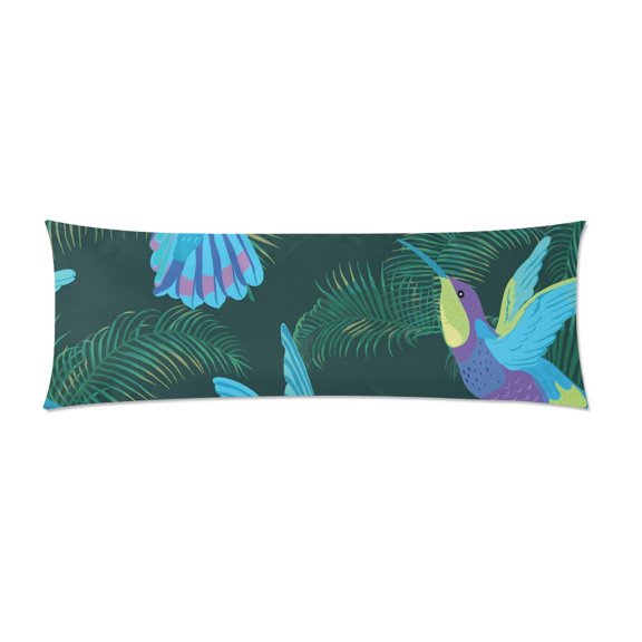 MKHERT Humming bird Body Pillow Pillowcase Pillow Protector Cushion Cover 20x60 Inch