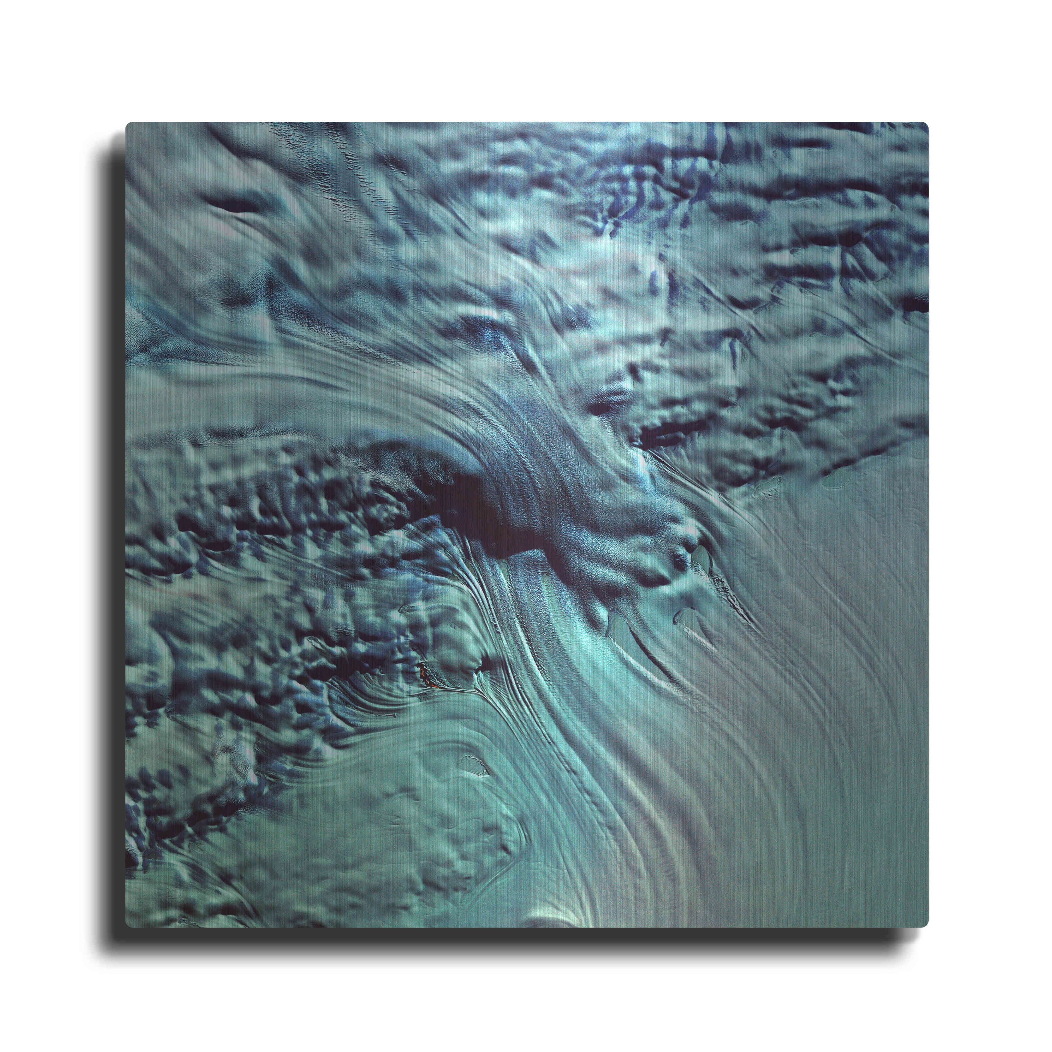 Luxe Metal Art 'Earth as Art: Lambert Glacier' Metal Wall Art, 12
