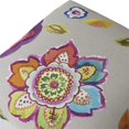 thumbnail image 3 of Jules Square Accent Footstool Ottoman Off White Floral, 3 of 14