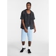thumbnail image 2 of No Boundaries Crochet Shirt with Short Sleeves, Men's XS-4XLT, 2 of 5