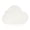 White 30×21.6cm /11.8x8.5inch, variant on 1-Pack: Cute PU Leather Cloud -Sized Mouse Pad, and Washable for Study or Office Use by Girls, 30×21.6cm / 11.8x8.5inch