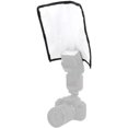 thumbnail image 1 of Flash Diffuser Reflector Photography Studio Lighting Reflector Foldable with The Hook and Loop for All Flash Speedlite, 1 of 5