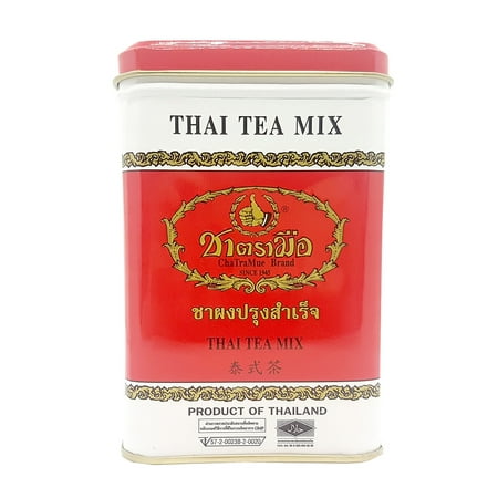 Number One Chatramue Hand Thai Tea Red Label Bagged 50 Bags 200 G 4 X