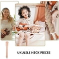 thumbnail image 4 of Replacement Neck for Ukulele Concert Ukulele Luthier Parts Wooden Fingerboard Wooden Ukulele Fingerboard Component, 4 of 5