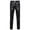 A-Black34, variant on XIAOCHA Mens Slim-Fit Leather Pants Button Glossy Skinny Leg Pants Stretchy Edgy Biker Style Trousers