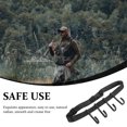 thumbnail image 3 of HONMEET 1Set Tree Stand Multi Hook Accessory Holder for Hunting Use with Black Metal Construction, 3 of 7