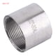 thumbnail image 1 of Conector de tubería,Adaptador de enchufe de acero Accesorios de tubería de acero inoxidable hembra Accesorio de tubería roscada Funcionalidad de alta precisión, 1 of 1