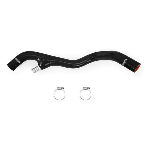 Mishimoto MMHOSE-F2D-03EBK Lower Overflow Hose Compatible With Ford 6.0 Powerstroke 2003-2004 Black