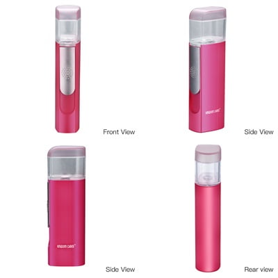 Prospera DL030-R Handy Facial Steamer Nano Cool Mist Facial Sprayer Skin Care Face Steamer Rose