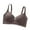Coffee, variant on Samickarr Wireless Minimizer Bras for Women Lifting Gathered Up Lingerie Seamless Soft Beauty Back Minimizer Bras Breathable Adjustable Shoulder Strap Daily Bralettes