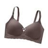 Wancir Seamless Wirefree Bras for Women Mesh Comfortable Padded Back Smoothing Bra