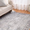 thumbnail image 1 of Banburry Light Grey and Dark Grey Woven Area Rug, 1 of 7
