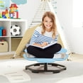 thumbnail image 2 of Costway Kids Sensory Swivel Chair with Non-Slip Metal Base for Autistic Kids Indoor Outdoor Blue Petal, 2 of 10