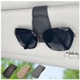thumbnail image 1 of Soporte para gafas de sol CHOSMOYI, de piel magnética, para visera de coche, 1 of 7