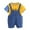 Yellow, variant on Baby Boy's Clothing Boys' Shorts Set Outfits Kids Spring Summer Cotton Color Block Printed Sleeveless Beach 6M 12M 18M 24M 3T 4T Shirts Tshirt 2-Piece